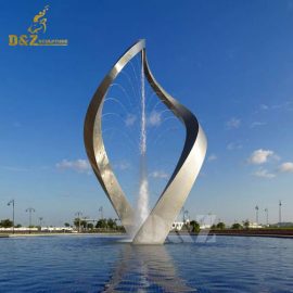 ARCHES OF OMAN stainless steel fountain outdoor DZM 040