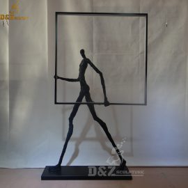 Modern replicate Work Bronze Walking Man Sculpture By Giacometti statue art sculpture for decor DZM 061