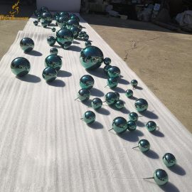 A group of sphere sculpture for wall decor DZM 122