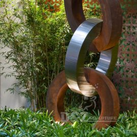 hanging out dean herald rolling stone landscapes metal circles sculpture DZM 215