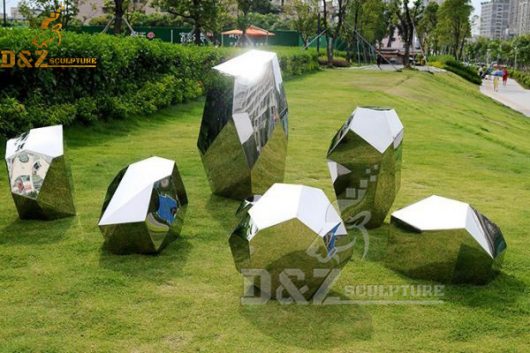 lawn ornament sculpture for modern garden statues&sculpture DZM 204