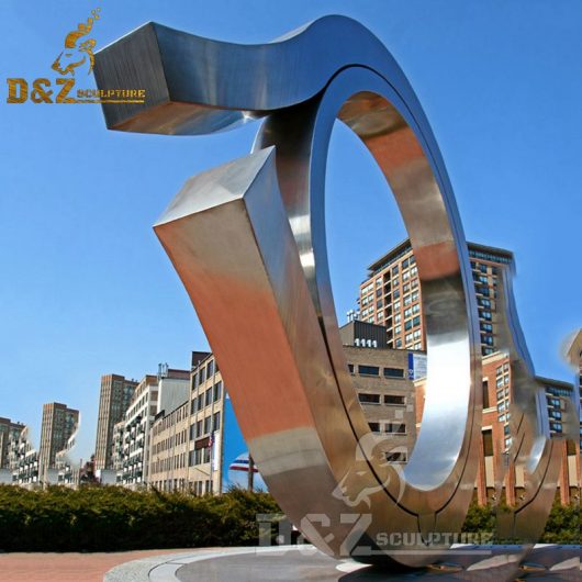 hotel metal sculpture abstract outdoor abstract sculpture abstract sculpture decor DZM 317