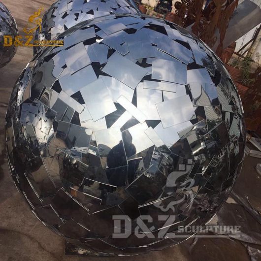 metal outdoor sculpture abstract art sculpture for decorative DZM 395