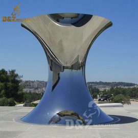 metal sculptures for home decorative modern large outdoor sculptures DZM 315