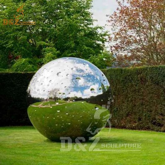 outdoor modern sculpture for sale garden sphere sculpture DZM 386
