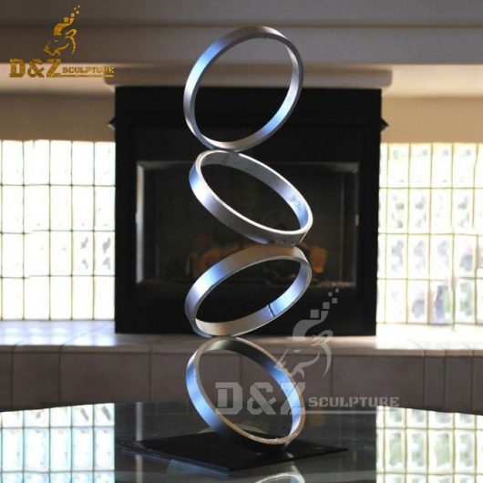 stainless steel sculpture metal art abstract sculpture for outdoor decorative DZM 460