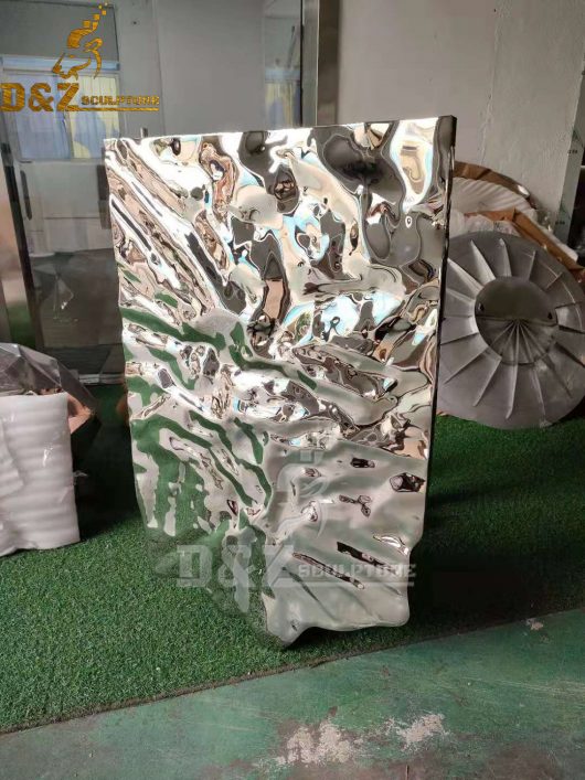 wall metal sculpture water ripple sculpture for indoor decorative DZM 505 (2)