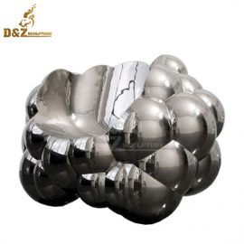 large stainless steel sculpture art design for sale modern art design DZM 735