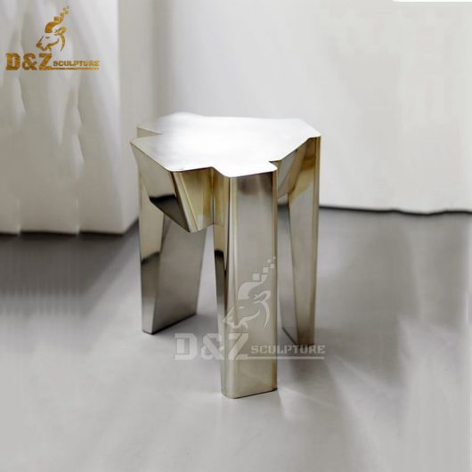 normal size stainless steel art furniture sculpture for home use DZM 715
