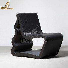 art abstract chair sculpture for art metal design for home decor DZM 779