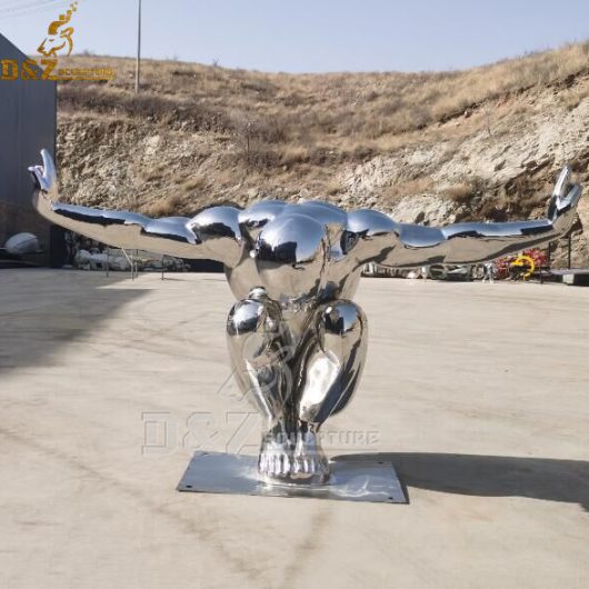 stainless steel modern design for sale modern figure abstract sculptrure DZM 802 (1)