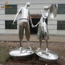 stainless steel sculpture art design modern sculpture for art sale DZM 792