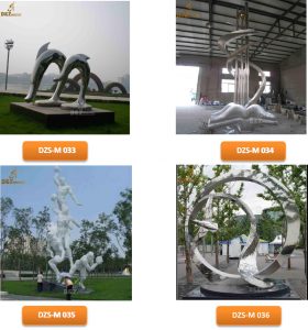 outdoor large pliers shape art modern design large sculpture for park decoration DZM 860