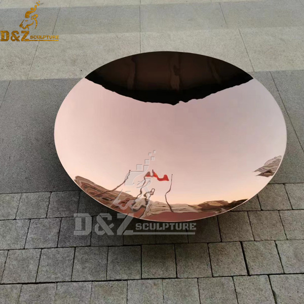3D modern disc wall decorate metal sculpture wall art colorful plated for sale DZM 1025