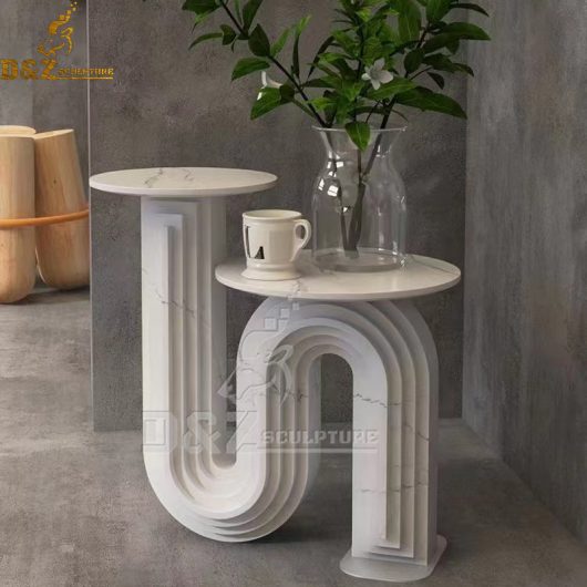 stainless steel abstract table sculptures for home decoration DZM 1138 (2)
