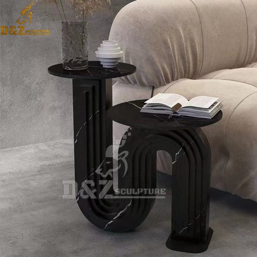 stainless steel abstract table sculptures for home decoration DZM 1138 (3)