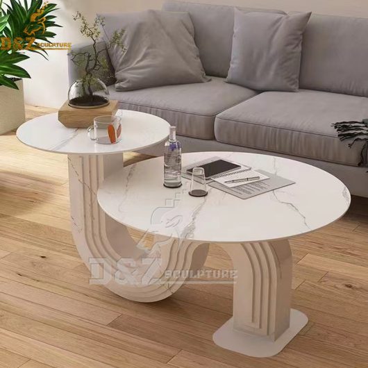 stainless steel abstract table sculptures for home decoration DZM 1138 (4)