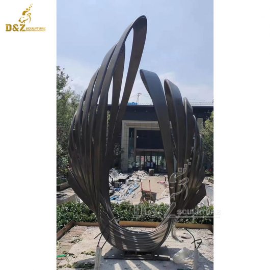 stainless steel garden modern abstract sculpture metal for sale DZM 1293 (1)