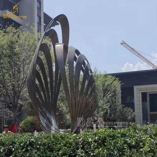 stainless steel garden modern abstract sculpture metal for sale DZM 1293 (2)