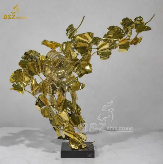 stainless steel art sculpture modern abstract sculpture for garden decorate DZM 1305 (2)