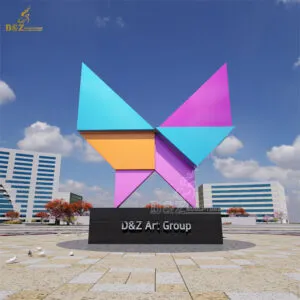giant butterfly sculpture