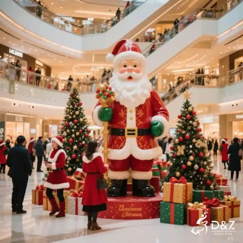 Large Santa Sculpture | Christmas Holiday Decor DZN267-1