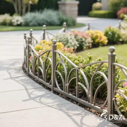 Metal Garden Border Fence - Flower Bed Fence Art DZN287-1