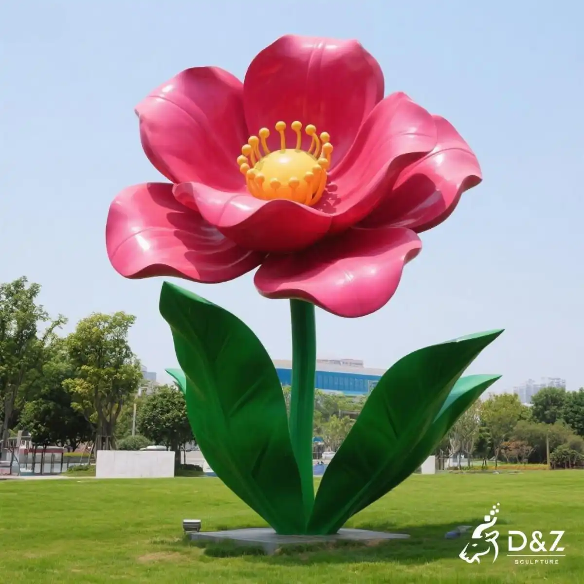 10 Awesome Metal Garden Flower Sculptures Decor 11