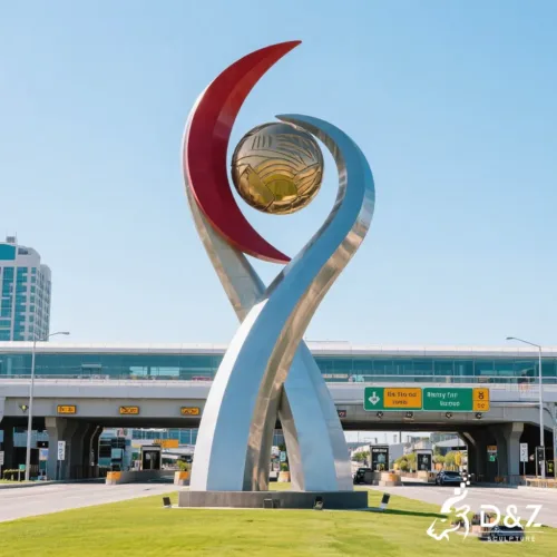 Abstract Landmark City Mega Sculpture Municipal Icon DZN421-2