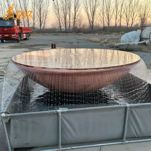 Large Commercial Copper Water Bell Fountain 360° Cascade DZN490-1