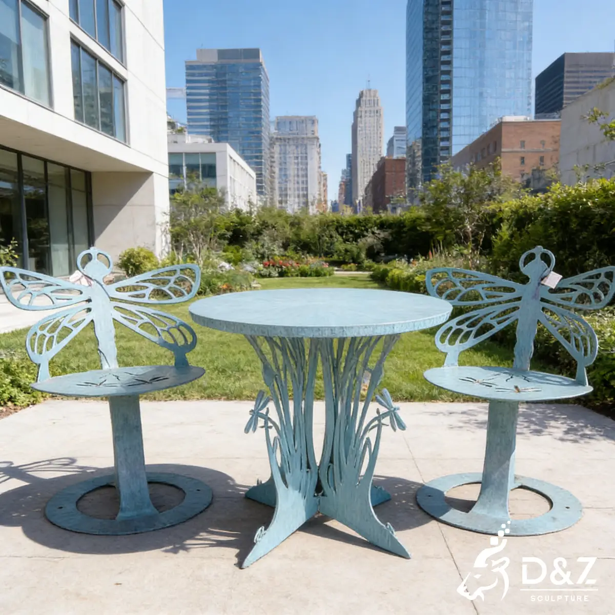 16 Stunning Large Metal Dragonfly Sculptures for Outdoor Gardens: 2026 Trending Designs by D&Z Art Sculpture-13