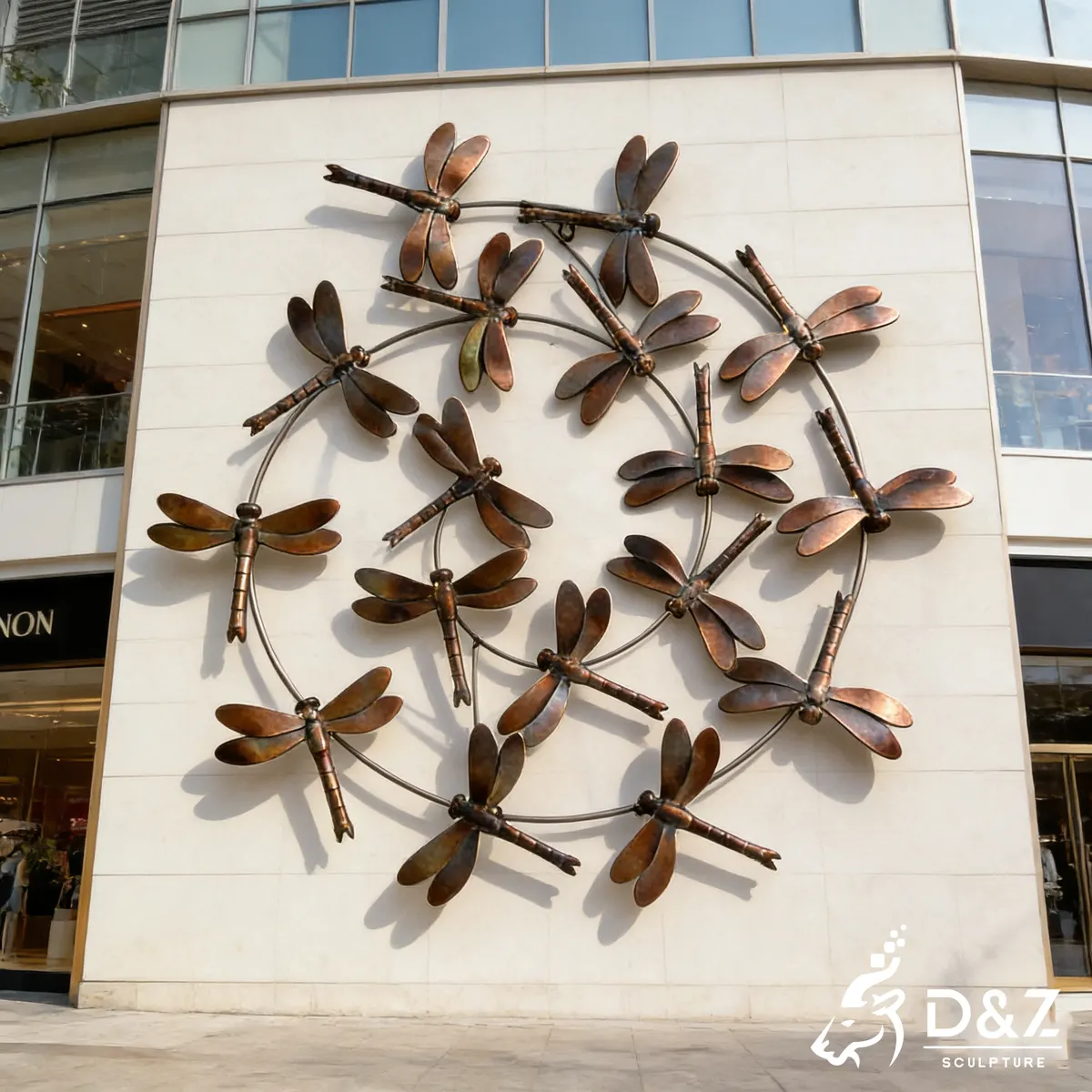 16 Stunning Large Metal Dragonfly Sculptures for Outdoor Gardens: 2026 Trending Designs by D&Z Art Sculpture-1