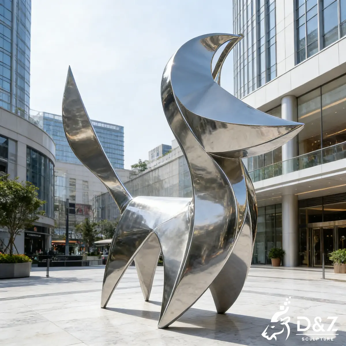 21 Abstract Metal Sculptures for Modern Outdoor Art Spaces-10 21 Abstract Metal Sculptures for Modern Outdoor Art Spaces-10