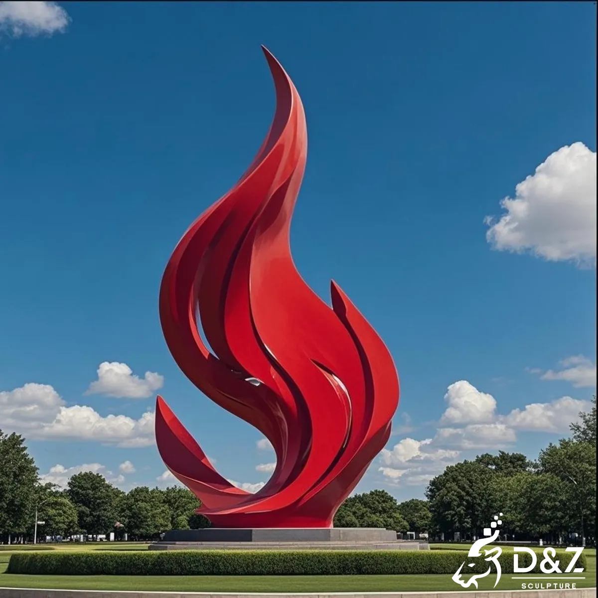 21 Abstract Metal Sculptures for Modern Outdoor Art Spaces-12 21 Abstract Metal Sculptures for Modern Outdoor Art Spaces-12