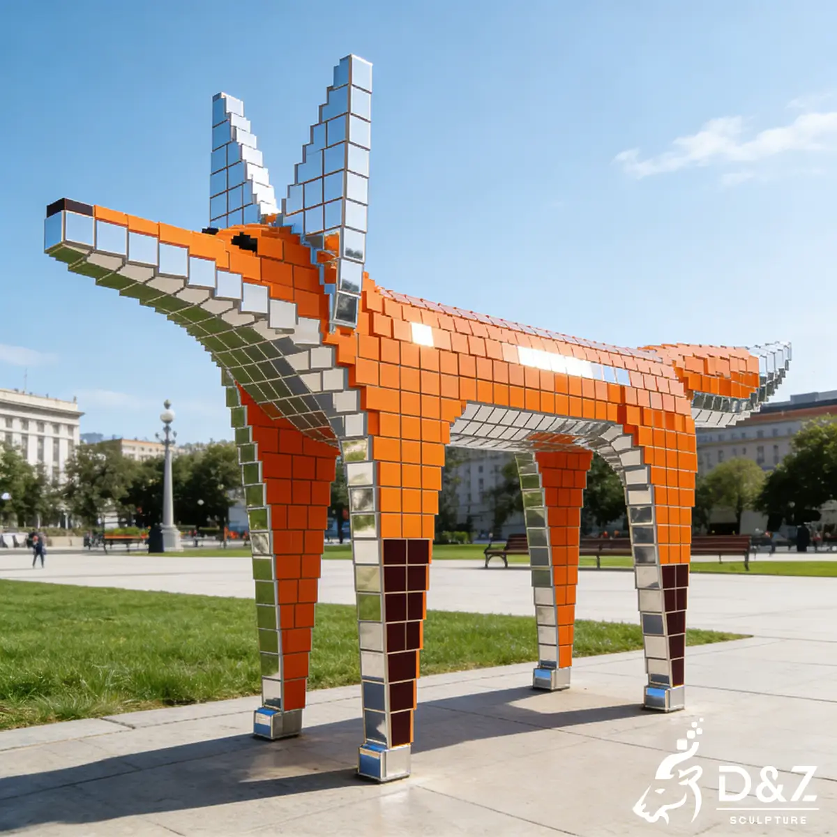 21 Abstract Metal Sculptures for Modern Outdoor Art Spaces-13 21 Abstract Metal Sculptures for Modern Outdoor Art Spaces-13
