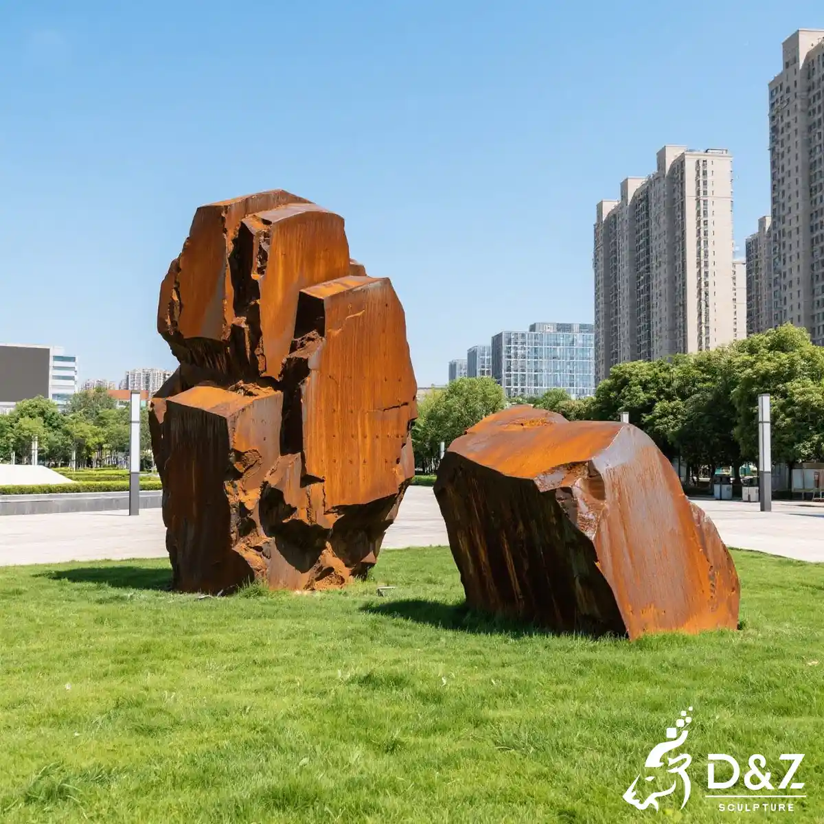 21 Abstract Metal Sculptures for Modern Outdoor Art Spaces-18 21 Abstract Metal Sculptures for Modern Outdoor Art Spaces-18
