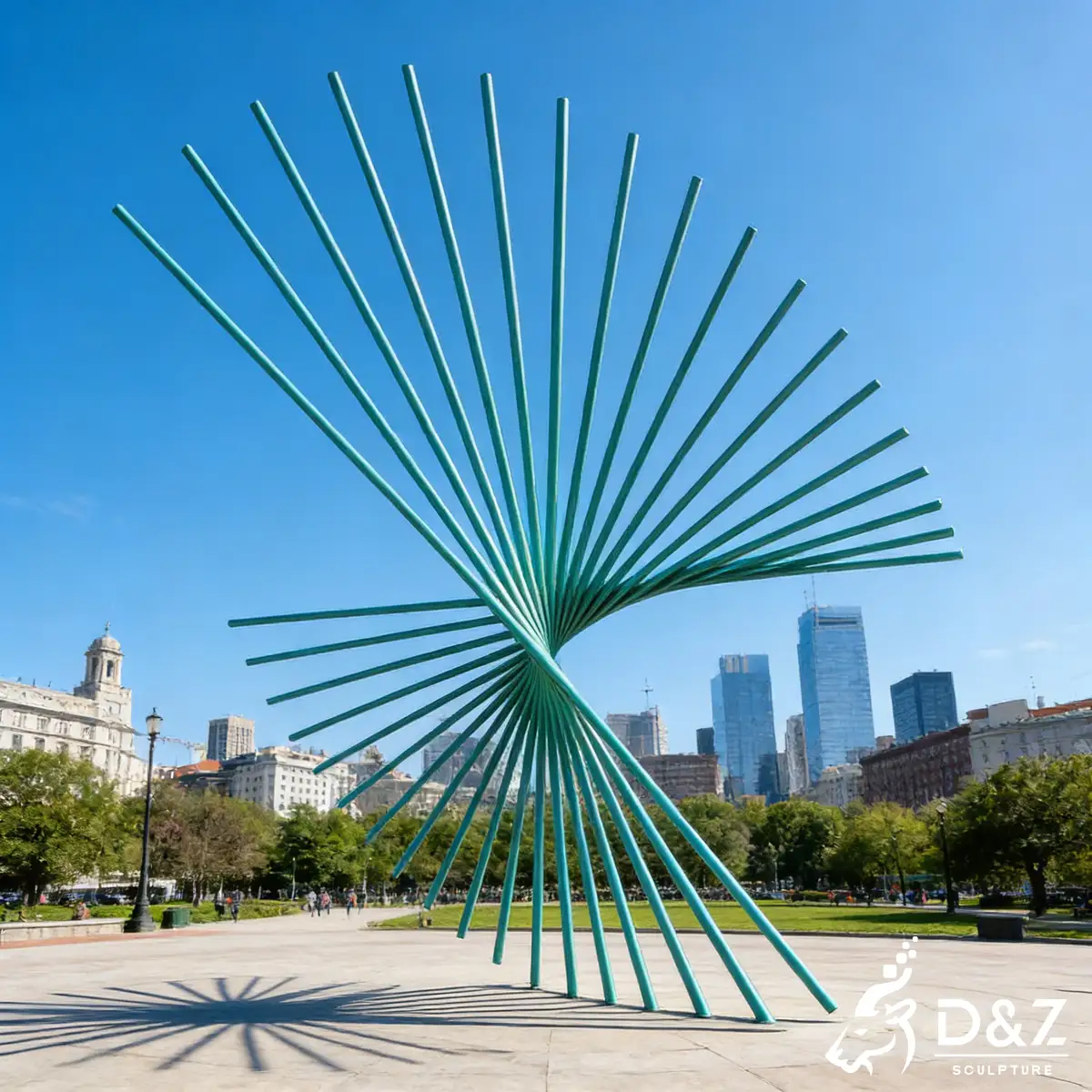 21 Abstract Metal Sculptures for Modern Outdoor Art Spaces-19 21 Abstract Metal Sculptures for Modern Outdoor Art Spaces-19