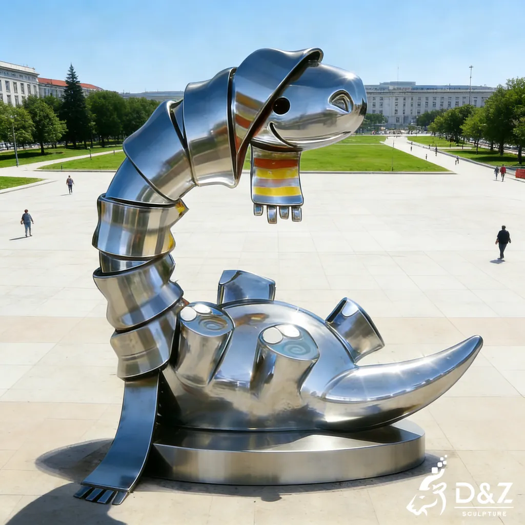 Large Metal Dinosaur Brachiosaurus Sculpture for Garden DZN503-9 Large Metal Dinosaur Brachiosaurus Sculpture for Garden DZN503-9