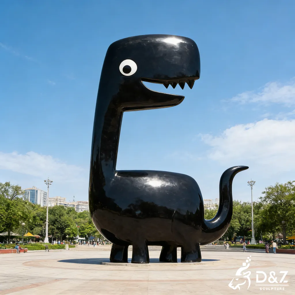 Large Metal Dinosaur Brachiosaurus Sculpture for Garden DZN503-8 Large Metal Dinosaur Brachiosaurus Sculpture for Garden DZN503-8