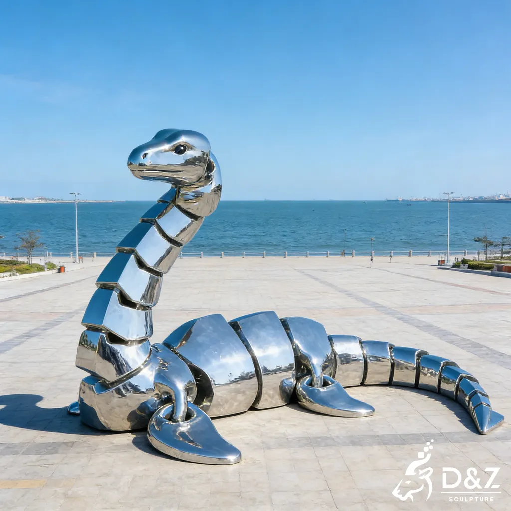 Large Metal Sea Loch Ness Monster Sculpture for Coast DZN508-3 Large Metal Sea Loch Ness Monster Sculpture for Coast DZN508-3