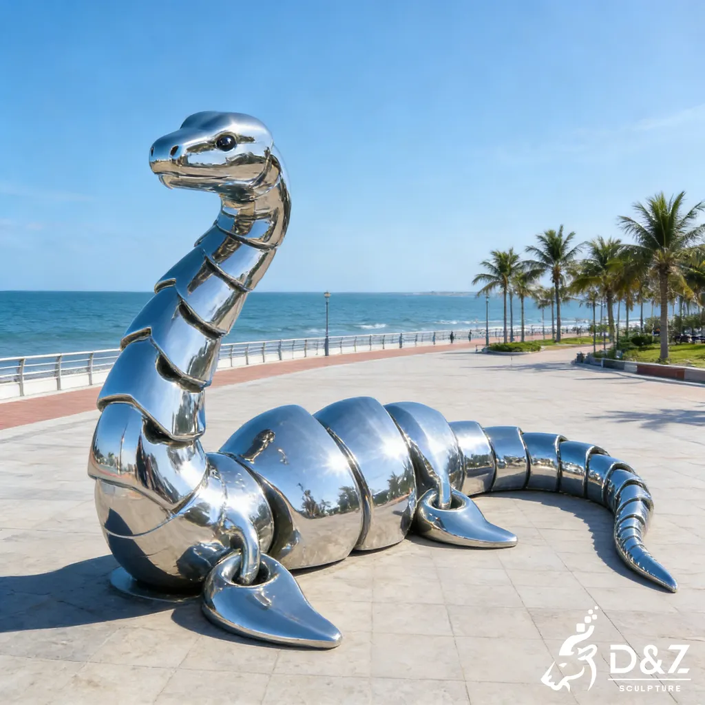 Large Metal Sea Loch Ness Monster Sculpture for Coast DZN508-4 Large Metal Sea Loch Ness Monster Sculpture for Coast DZN508-4