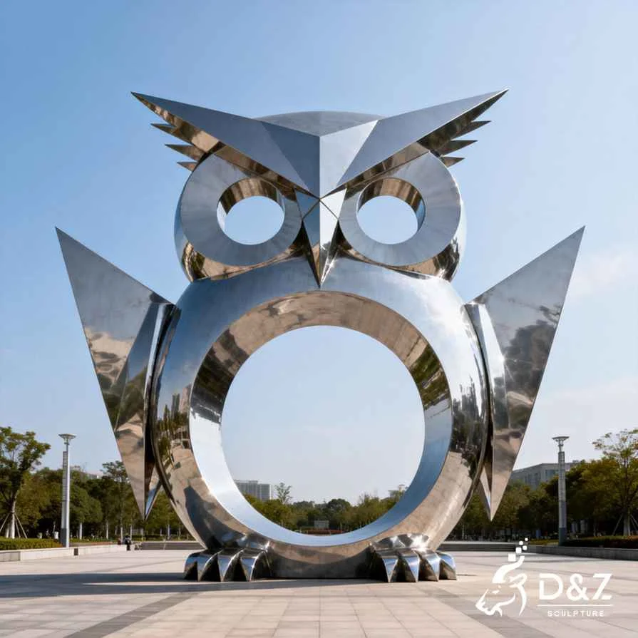 Modern Owl Sculpture2 Modern Owl Sculpture2