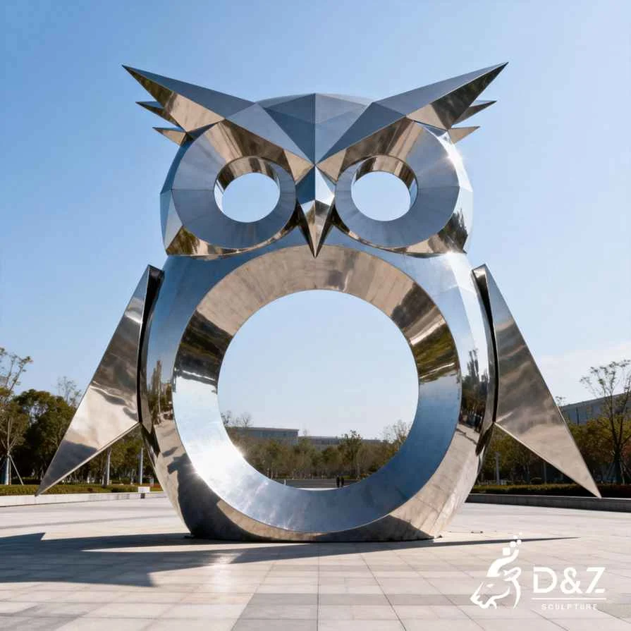 Modern Owl Sculpture3 Modern Owl Sculpture3