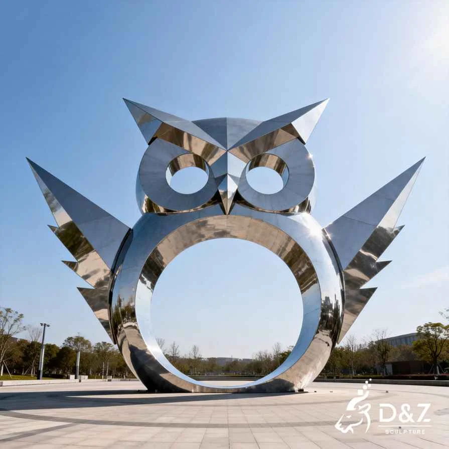 Modern Owl Sculpture4 Modern Owl Sculpture4