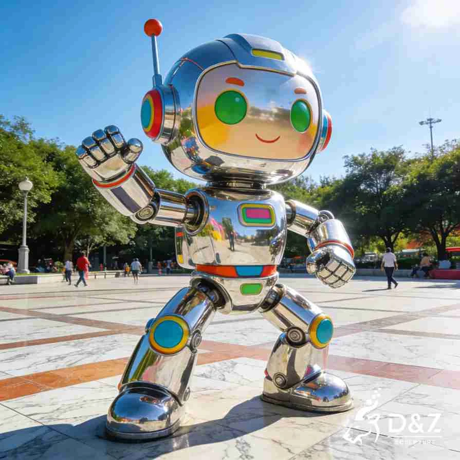 Metal Robot Sculpture 2 Metal Robot Sculpture 2