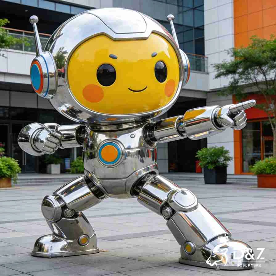 Metal Robot Sculpture6 Metal Robot Sculpture6