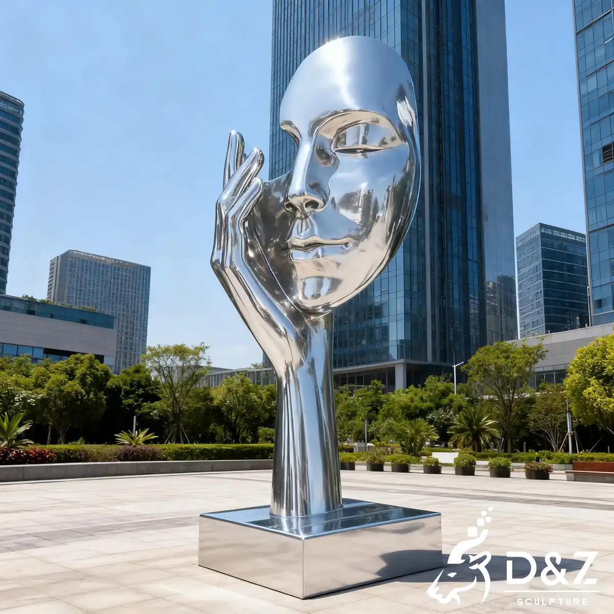 20 Custom Stunning Large Hand Sculpture Garden Decorations-5 20 Custom Stunning Large Hand Sculpture Garden Decorations-5