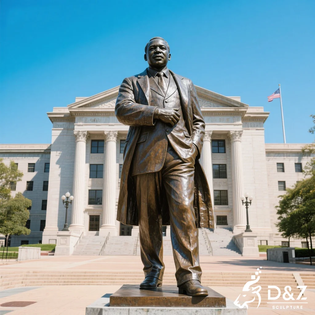 Bronze National Martin Luther King Jr Memorial Statue DZN546-4