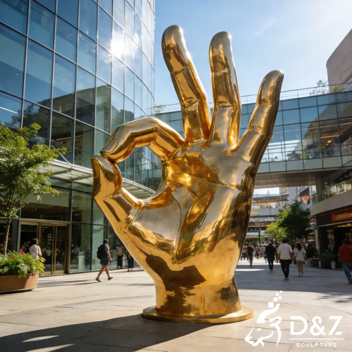 20 Custom Stunning Large Hand Sculpture Garden Decorations-16 20 Custom Stunning Large Hand Sculpture Garden Decorations-16