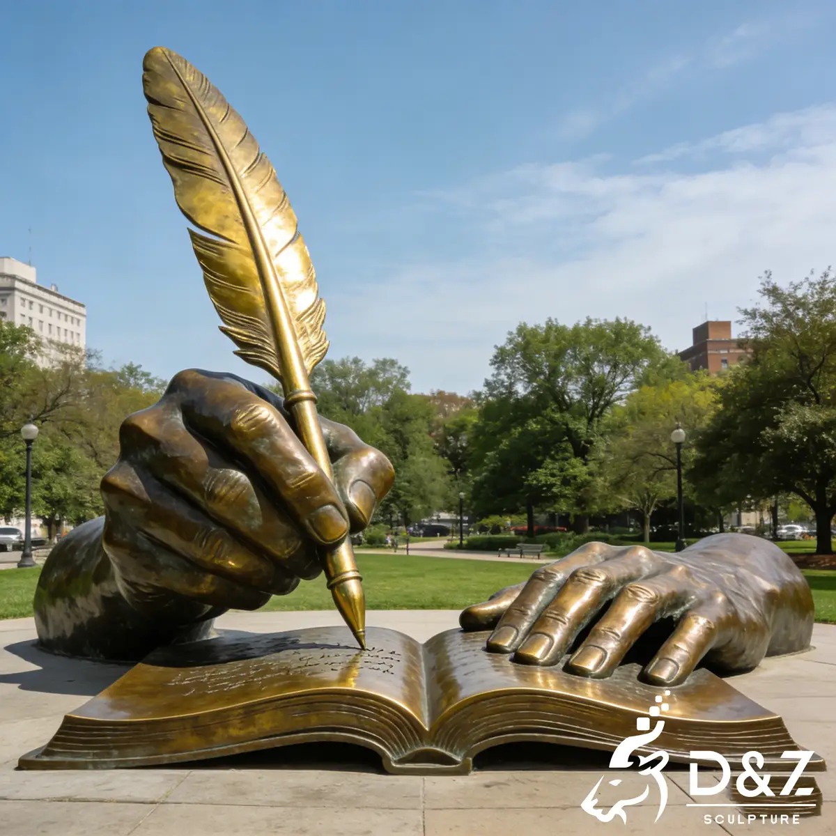 20 Custom Stunning Large Hand Sculpture Garden Decorations-8 20 Custom Stunning Large Hand Sculpture Garden Decorations-8